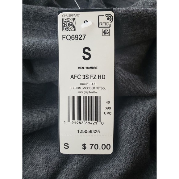 Adidas Arsenal 3-Stripes Track Jacket Size Small - Picture 11 of 11